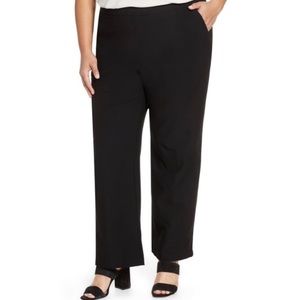 Eileen Fisher stretch crepe straight pants